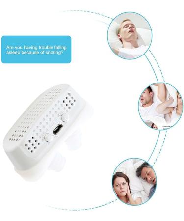VZKER Portable Electric Nasal Congestion Respirator - Anti-Snoring Device - White - Buy Online on GoSupps.com