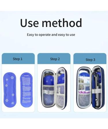 Portable Insulin Cooling Bag - Keep Your Medication Cold Anywhere | Black | Ideal for Travel & International Shipping - Buy Online on GoSupps.com