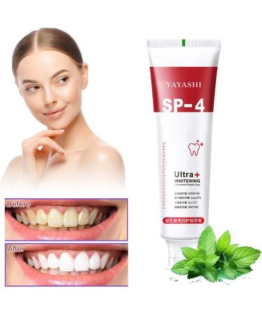 SP-4 Probiotics Whitening Toothpaste | Fresh Breath & Lightening Formula for Adults - Buy Online on GoSupps.com