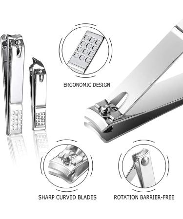 7 PCS Thick Ingrown Toenail Clipper Kit with Nail Clippers Toenail Lifter Cuticle Cutter Nail File Toenail Corrector PU Leather Case for Ingrown Thick Hard Toe Nail Fingernail Red - Buy Online on GoSupps.com