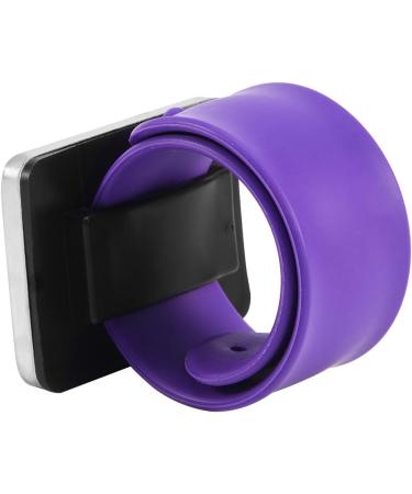Jam Braiding Gel Magnetic Hair Clip Wrist Band - #4Purple Hairpin Bracelet - Buy Online on GoSupps.com