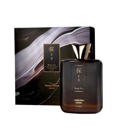 MAJESTY S SECRET PHEROMAX Mens Cologne Sampler Gift Sets High End Perfume Samples for Men Travel Size Perfumes Long Lasting Fragrance for Men Edp Eau De Parfum Spray 3.4 Oz (TAN Black Tea)