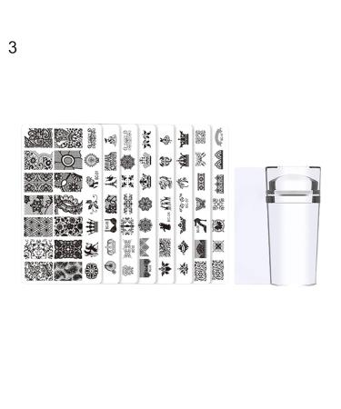 Shop Hislaves 1 Nail Plate DIY - Premium Steel Nail Stamping Set for Flawless Designs | International Shipping Available - Buy Online on GoSupps.com