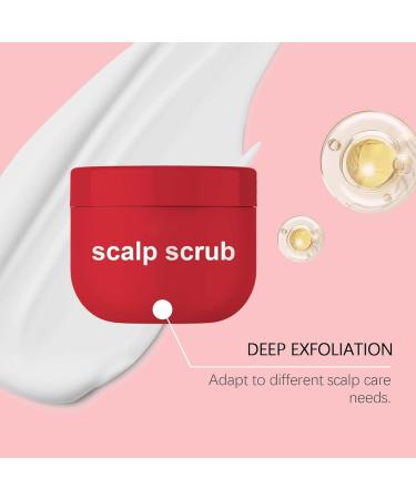 Gommage du cuir chevelu l'huile d'avocat traitement exfoliant pour le cuir chevelu nettoyage en profondeur en douceur cheveux confortables et croissance plus paisse et plus forte. 3PC - Buy Online on GoSupps.com