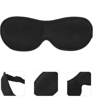 FRCOLOR 3D Sleeping Eye Mask 3D Stereo Goggles Miss Rebound Memory Foam Easy to Carry Contoured Cup Mask - Buy Online on GoSupps.com