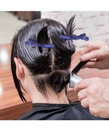 Shop 6 Pieces Blue Hair Clips - Professional Hairdressing Section Clamp & Styling Supplies - Buy Online on GoSupps.com