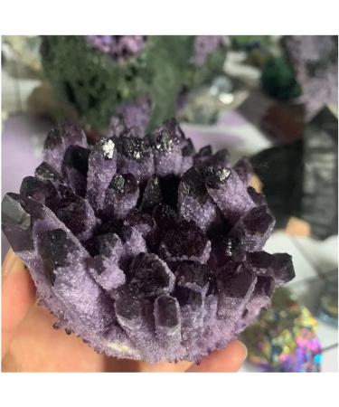Crystal Natural Crystal Amethyst Clusters of raw Stone specimens for Home Draw yuebang Stone Mineral Specimen (Color : Purple Size : 900-1000g) 900-1000g Purple - Buy Online on GoSupps.com