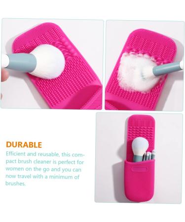FRCOLOR Makeup Brush Cleaning Makeup Supply Cleaning Makeup Supplies Silicone Cleaner Brush Washing Mat Brush Cleaning Pads Brush Bowl Silicone Brush Cleaner Silica Gel Sucker Brush Holder - Buy Online on GoSupps.com