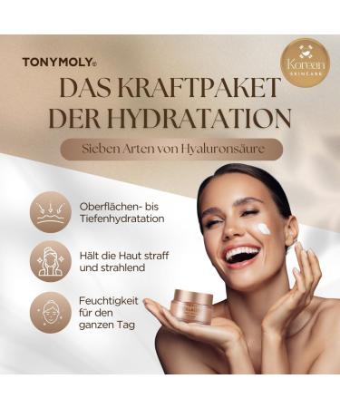 TONYMOLY Triple Collagen Total Tension Cream - Collagen Cream for Face Korean Skincare - Skin Firming Cream Anti-Wrinkle Cream Whitening Cream Beauty Cream - Collagen Face Cream for Women 80 ml - Buy Online on GoSupps.com