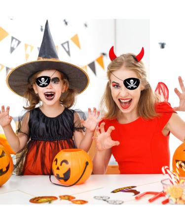 Tuknn 8-Piece Pirate Eye Flap Set | Eye Patches & Accessories for Pirate Parties | Children's Birthday Decorations - Buy Online on GoSupps.com