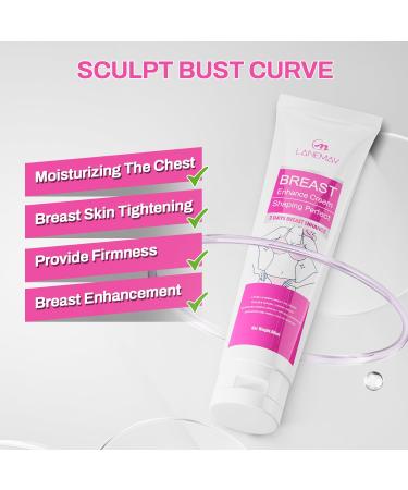Breast Enhancement Cream Natural Breast Enlargement Firming and Lifting Cream Plumps and Lifts Your Breasts and Improves Sagging Breasts Fast Growth for All Skin Types (60ml) - Buy Online on GoSupps.com
