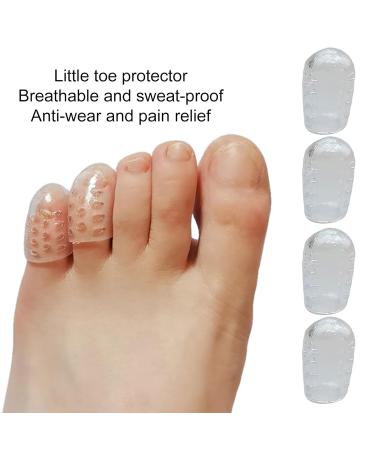 30 PCS Silicone Anti-Friction Toe Protectors - Pinky Toe Sleeves for Corns, Blisters, Ingrown Toenails - Buy Online on GoSupps.com