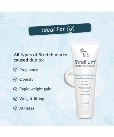 Best Stretch Mark Cream for Pregnancy & Body - Moisturizing 75g Cream for Stomach Thighs & More - Buy Online on GoSupps.com