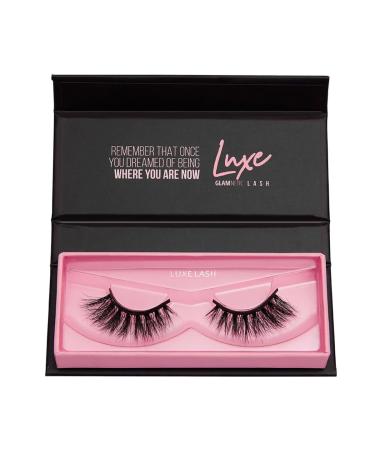 Magnetic Eyelashes Luxe Lash | Artificial Magnetic Lashes Made with Synthetic Faux Mink Fiber Comfortable and Natural Lash Extention Look Reusable Up To 60 Times Long Cat Eye 7mm-14mm 1 Pair