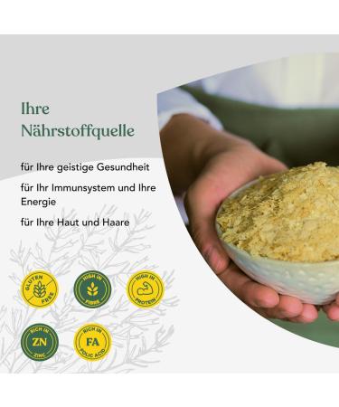 Engevita Nutritional Yeast Flakes 125g | Vegan Cheese Replacement | Premium Nutritional Yeast with Vitamin D B12 Zinc | GMO-Free | Bon Vegan - Buy Online on GoSupps.com