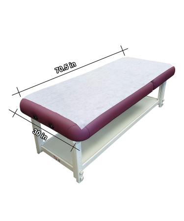 Toa Supply Disposable Non Woven Paper Exam Table Bed Cover White 50 Sheet 1 Roll - Buy Online on GoSupps.com