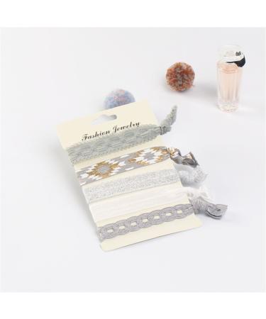 Elastic Hair Ties - 45 Pieces Ponytail Holders | Stylish Hair Accessories for Girls & Women - Shop Internationally! - Buy Online on GoSupps.com