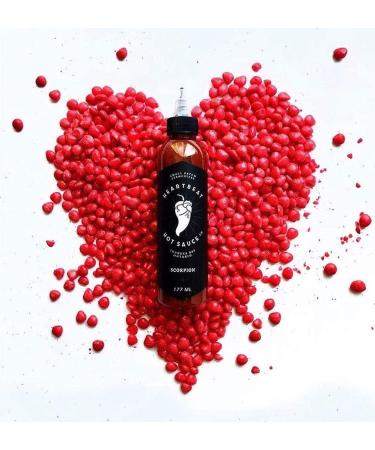 Heartbeat Hot Sauce - Scorpion 177ml - Small Batch & Handmade Vegan Gluten Free Preservative Free Featured on Hot Ones Season 13 (3 pack) 177 ml (Pack of 3) - Buy Online on GoSupps.com