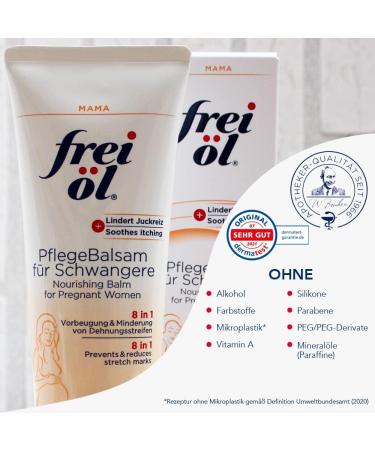 Free Oil Care Balm for Pregnant Women | Prevent & Reduce Stretch Marks | Vegan | 125ml - Buy Online on GoSupps.com