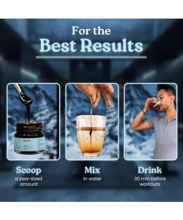 mars by GHC Himalayan Organic Shilajit Resin | Natural Resin Sourced from The Himalayas | Supports Vitality, Energy & Overall Wellness | 15g | Pack of 1 1 Count (Pack of 1) - Buy Online on GoSupps.com