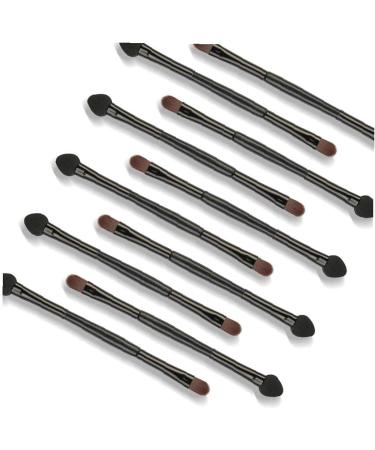 TOSSPER 10Pcs Eye Shadow Sponge Brushes - Dual Sided Makeup Applicator with Long Handle | Perfect Eyelash Cosmetic Tool for Flawless Application - International Shipping Available - Buy Online on GoSupps.com