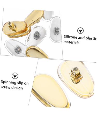 Shop Lurrose 12 Pairs Oval Sunglasses Nose Pads - Comfortable & Durable Eyewear Accessories for International Shipping - Buy Online on GoSupps.com