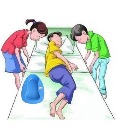  Simlug Firm Thick Stable Bedpan Bed Pan Smooth Countoured for Bed-Bound Patient - Buy Online on GoSupps.com