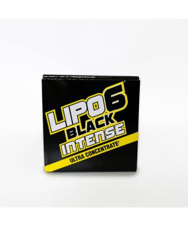 Nutrex Lipo-6 Black Intense Ultra Concentrate | Thermogenic Fat Burner | 60 Diet Pills x 2 - Buy Online on GoSupps.com