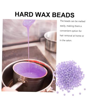 Minkissy Hard Wax Beans - 3 Packs for Hair Removal Sensitive Skin Violet Wax Pearls Beeswax Face Wax - Best for Smooth Skin - Buy Online on GoSupps.com