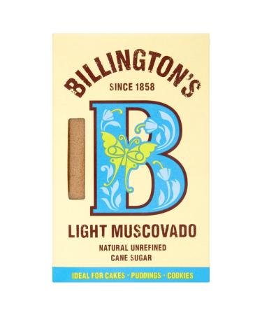 Billingtons Unrefined Light Muscovado Sugar 500g