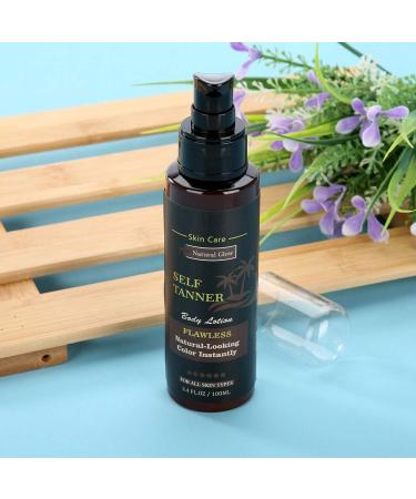 Self Tan Body Cream 100ML Self Tanner Longlasting Moisturizing Sunless Tanning Lotion Body Cream Sunbed Tanning Accelerator Cream Sunless Tanning Lotion - Buy Online on GoSupps.com