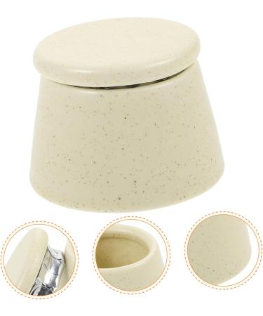FRCOLOR Japanese Manicure Brush Cup Container for Dappen Dish Porcelain Dappen Dish with Lid Acrylic Nail Dappen Dish Macaron Pen Wash Ceramic Pot Crystal Liquid - Buy Online on GoSupps.com