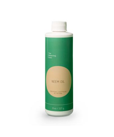 Neem Oil - Pure Organic Neem Oil Plant Spray - Cold Pressed Neem Seed Oil Leaf Polish (8 oz) High Azadirachtin Neem Oil Concentrate