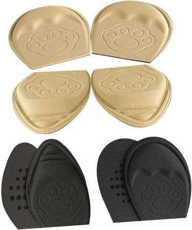 Gatuida 12 Pairs High Heel Insoles for Women - Forefoot Half Size Pad with Metatarsal Support Breathable Sticky Foam - Perfect for Black Heels - Buy Online on GoSupps.com