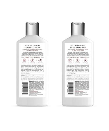 Cremo Barber Grade Bourbon & Oak 2-in-1 Shampoo & Conditioner 16 Fl Oz (2-Pack) - Premium Haircare Set - Buy Online on GoSupps.com