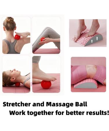 Jihae Neck and Back Relief Massage Set | Stretcher & Ball for Herniated Discs Sciatica Scoliosis - International Shipping Available - Buy Online on GoSupps.com