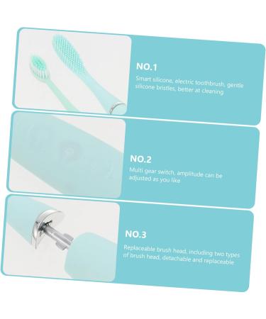 KALLORY Electric Toothbrush for Adults - Cordless Dentist-Approved Oral Care Kit - Electronic Tooth Cleaning Device - Green - 1 Count - Buy Online on GoSupps.com