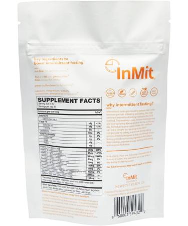 Daytime Intermittent Fasting Support Drink | Nourishing Blend with 9 Essential Ingredients & Electrolytes | Vegan, Gluten-Free, Non-GMO | Orange Citrus Flavor - Buy Online on GoSupps.com