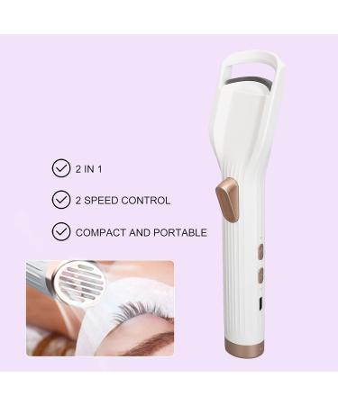 Heated Eyelash Curler | 2-in-1 Electric Lash Curler for Lasting Curl | Soft Silicone Heating Device for Perfect Lashes - Buy Online on GoSupps.com