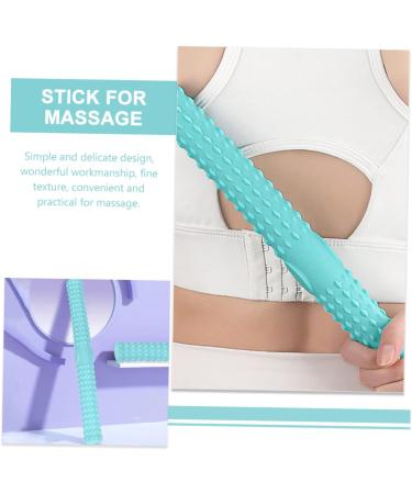 Shop Minkissy Muscle Roller Stick - TPE Hand Massage Tool for Deep Tissue Relief | Ideal for Yoga & Fitness - Buy Online on GoSupps.com