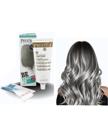  Rosa Impex Semi-permanent hair dye balm 25 Graphite BeEXTREME 100% No Ammonia No Parabens No PPD Balzam ottenochny besulfatny dlya volos 25 grafite - Buy Online on GoSupps.com