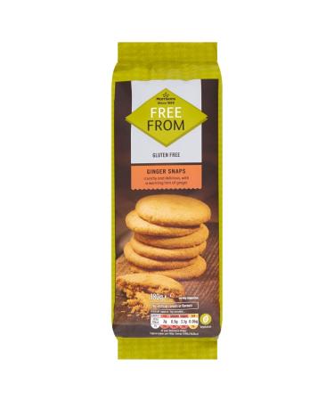 Morrisons Free from Ginger Snaps 180 g x 8