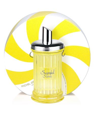 Michel Germain Sugarful Sunshine Eau de Parfum Women's Fragrance Spray Top Notes of Lime Pineapple Mango Playful Gift for Her 3.4 Fl Oz (Pack of 1)
