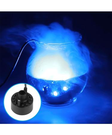 Hangrow Ultrasound Nebulizer Fog Producer - DC 24V 350 ml/h Mist Maker for Pond & Aquarium | Halloween Party Atmosphere Decor with Colorful Lights - Buy Online on GoSupps.com