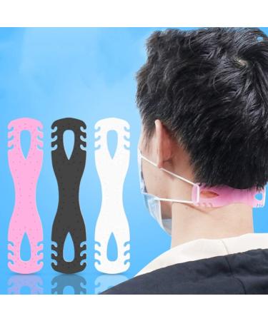 EXCEART 10pcs Soft Silicone Ear Hooks - Eco-Friendly Adjustable Mask Hook Extension Straps for Comfort - Buy Online on GoSupps.com
