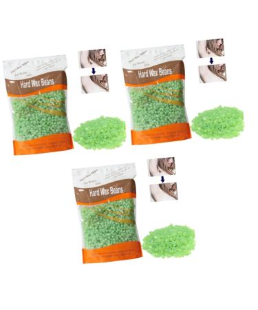 Shop Minkissy Green Depilatory Wax Beans - Pain-Free Hair Removal Resin Beads for Smooth Skin - Buy Online on GoSupps.com