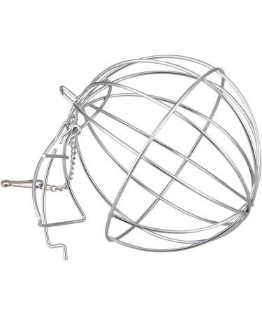 Fewao Stainless Rabbits Feeding Grass Ball Sphere Treat Hay Feeder Dispenser Hanging Ball Rabbit Chinchilla Guinea Pig Chicken Toys for Small Animals - Buy Online on GoSupps.com
