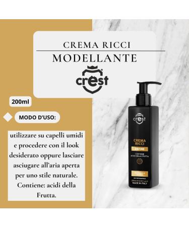 BHN srl CREST DefineCurly Cream defines and hydrates - Buy Online on GoSupps.com