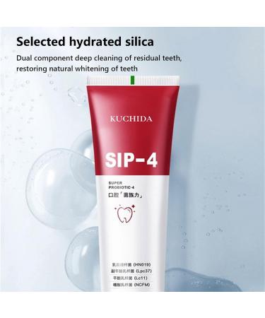 4TM Probiotic Whitening Toothpaste - SP-4 Ultra Stain Removal & Fresh Breath (2 PCs) - Buy Online on GoSupps.com
