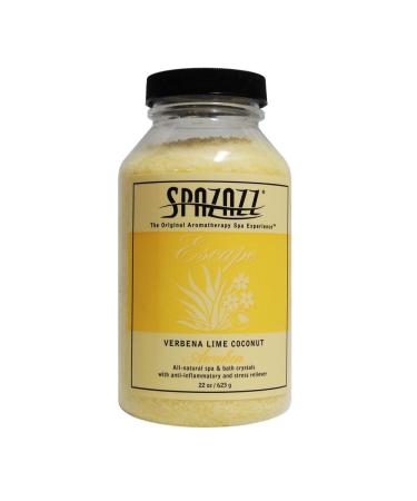 Spazazz 7377C Spa and Bath Crystals  Lime Coconut   22 Ounce 1